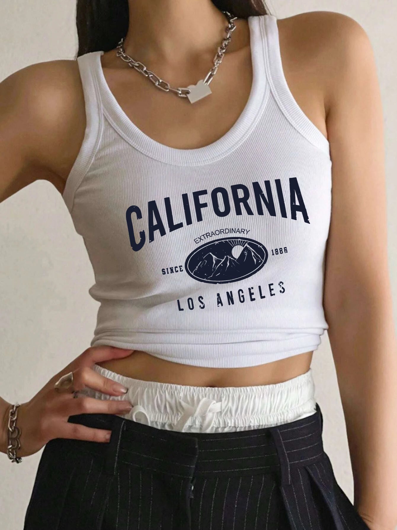 Women's California Los Angeles Prints Vest - Premium Vest from Craftklart Dropship - Just $6.98! Shop now at Craftklart.store