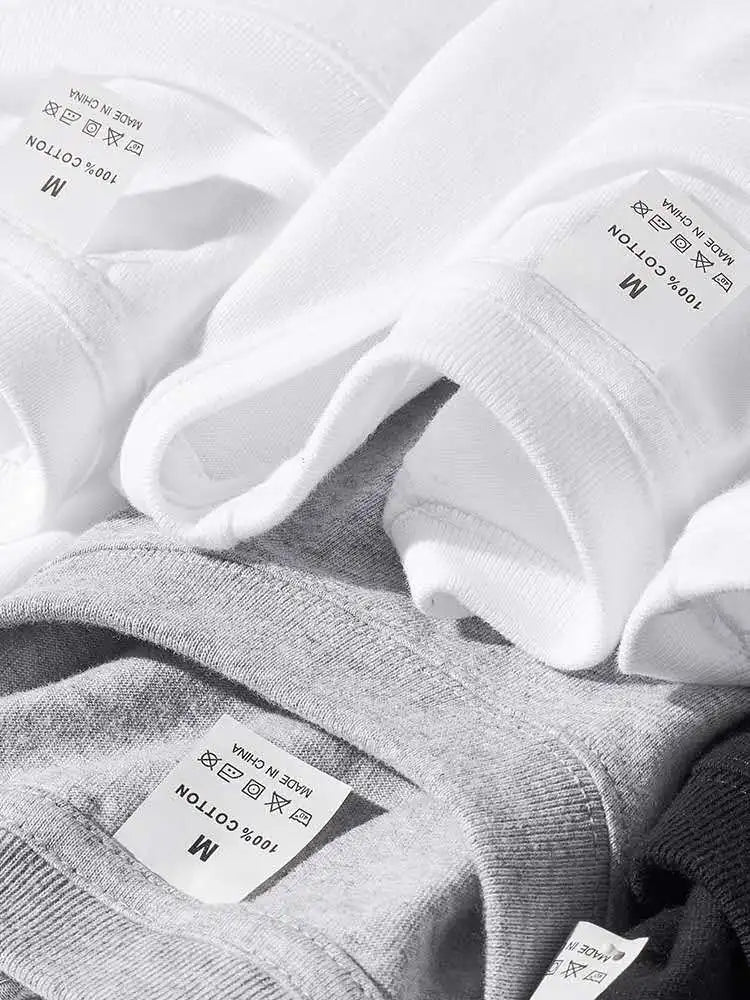 Cotton 100% Long-sleeved Men's T Shirt