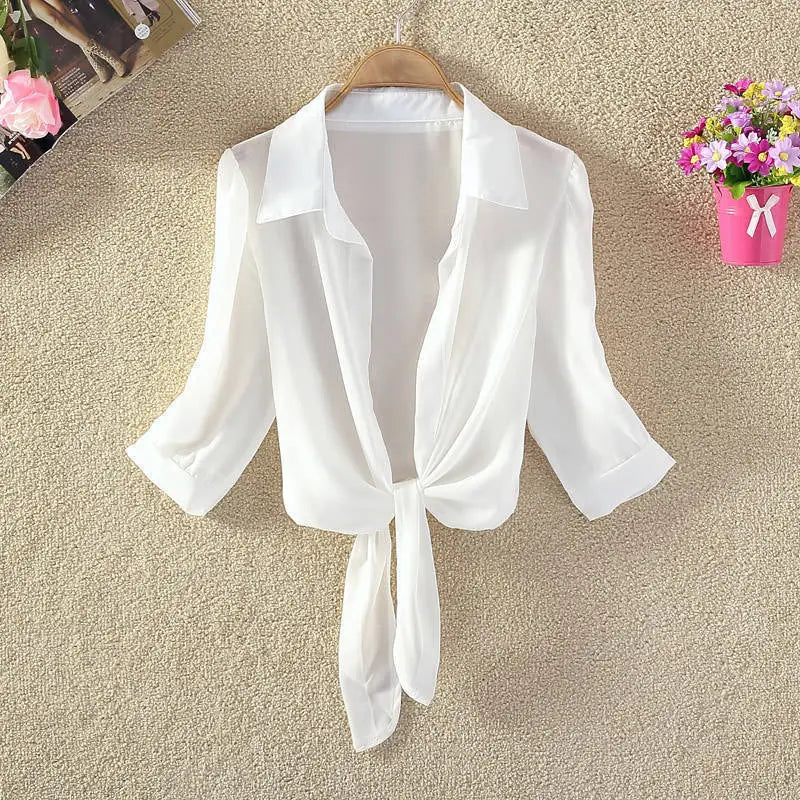 Dress High Waist Sleeveless Slim A-line Skirt Floral Embroidery White Top - Premium Set from Craftklart Dropship - Just $19.55! Shop now at Craftklart.store