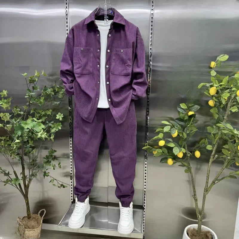 Urban Styled 2025 Men's Versatile Two-piece Set - Premium Sets from Craftklart Dropship - Just $65.34! Shop now at Craftklart.store