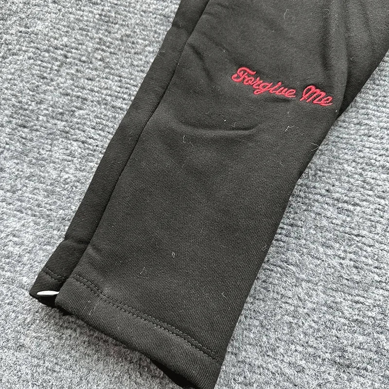 Black Pullover Sy-world Streetwear Sets