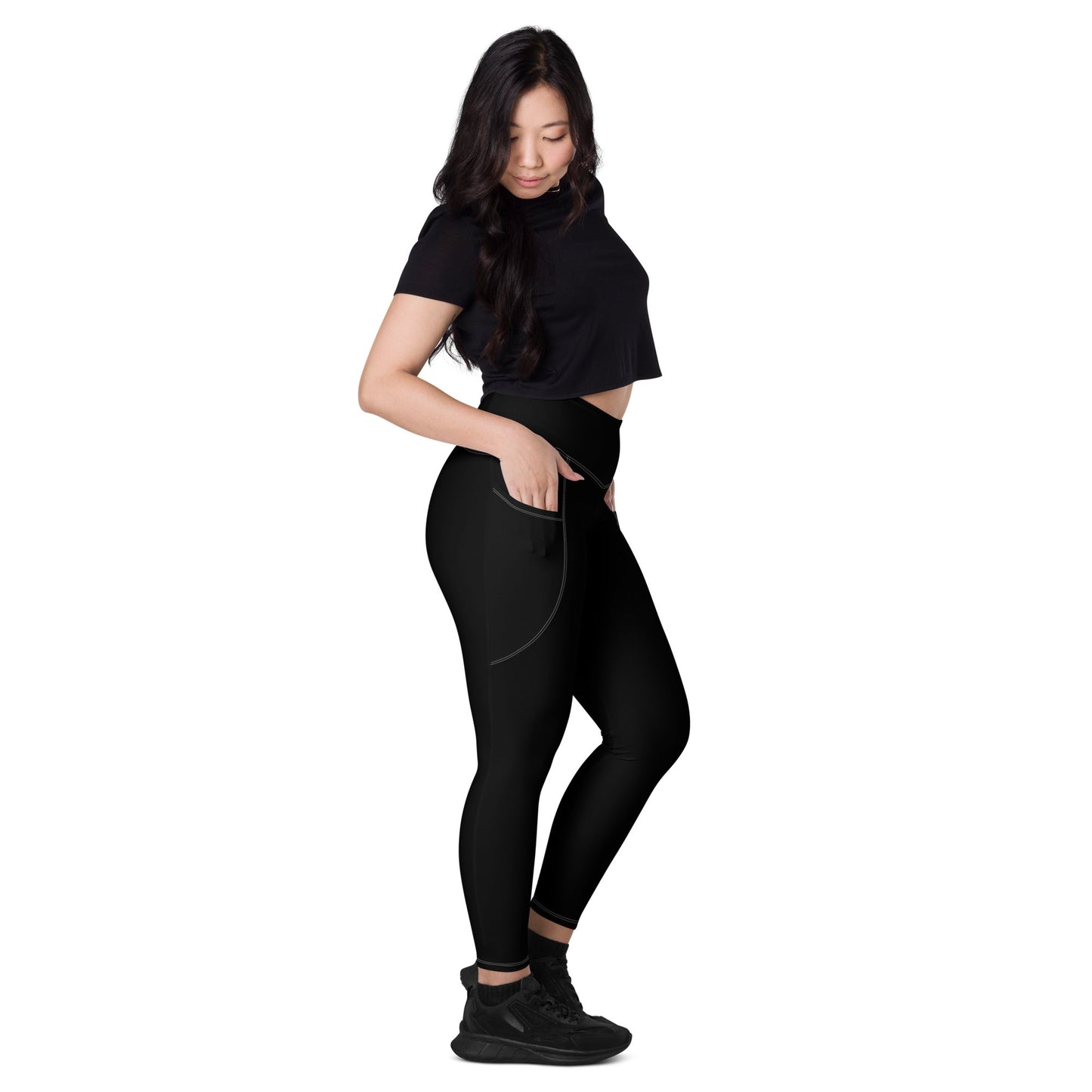 Activewear Leggings with Pockets - Premium Leggings from Craftklart.store - Just $32! Shop now at Craftklart.store