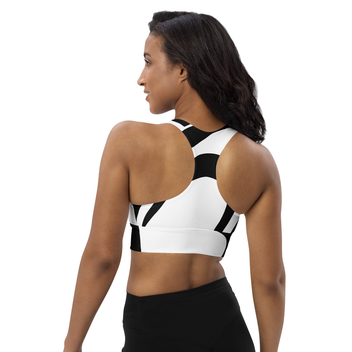Craftklart Ladies Longline Sports Bra - Premium Sports Bra from Craftklart - Just $40.00! Shop now at Craftklart