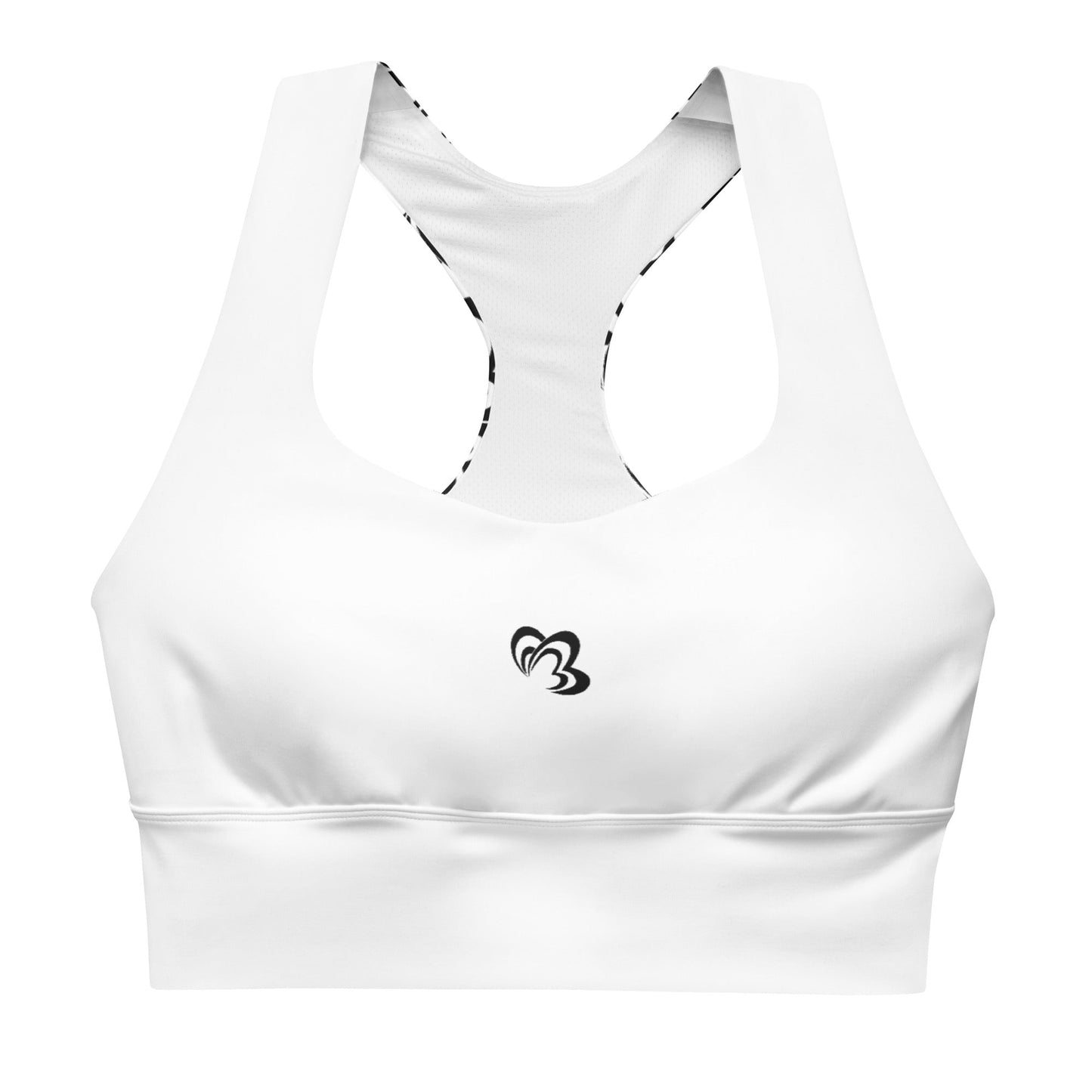 Longline Sports Bra - Premium Sports Bra from Craftklart.store - Just $33! Shop now at Craftklart.store