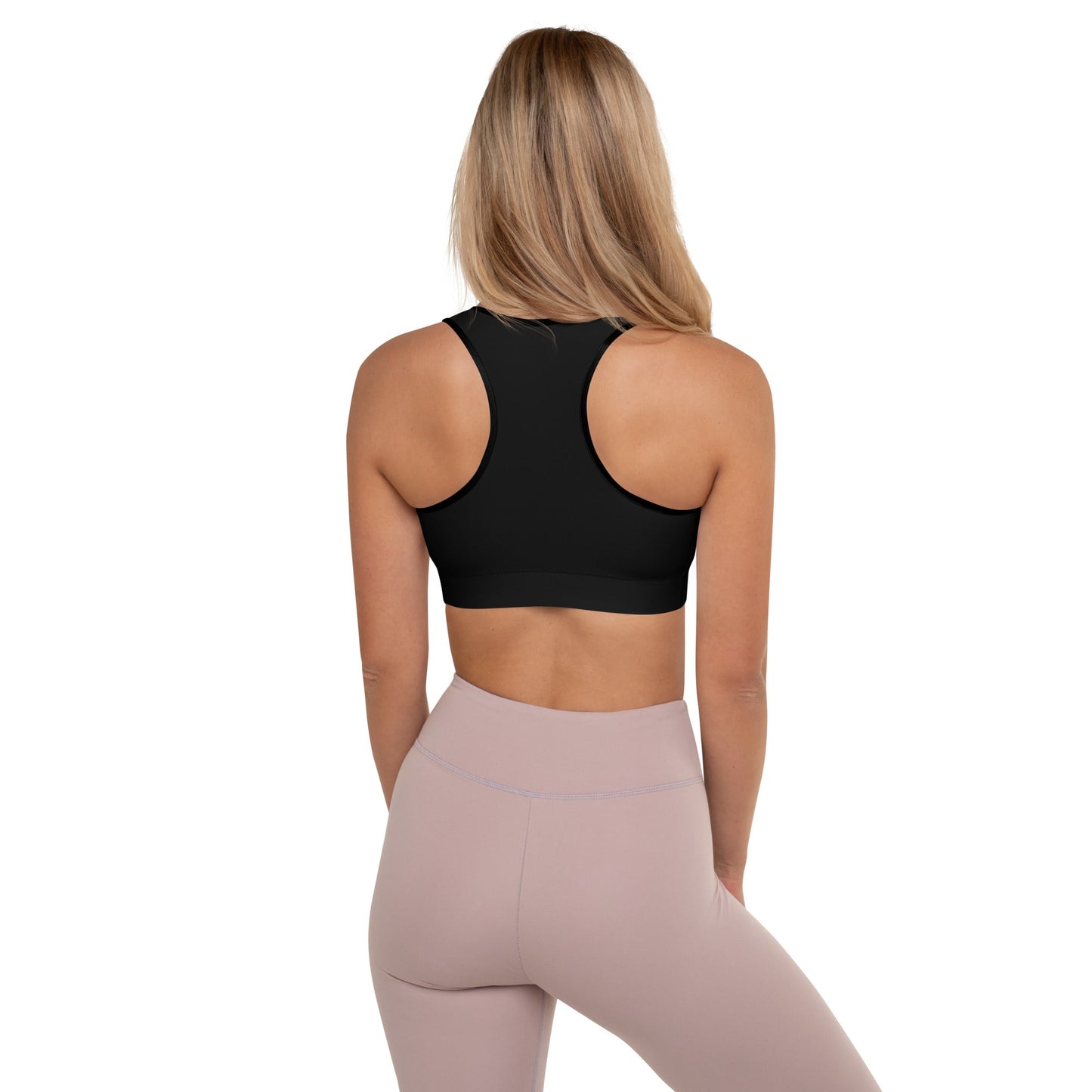 Craftklart Women's Padded Sports Bra (Black) - Premium Sports Bra from Craftklart.store - Just $28! Shop now at Craftklart.store