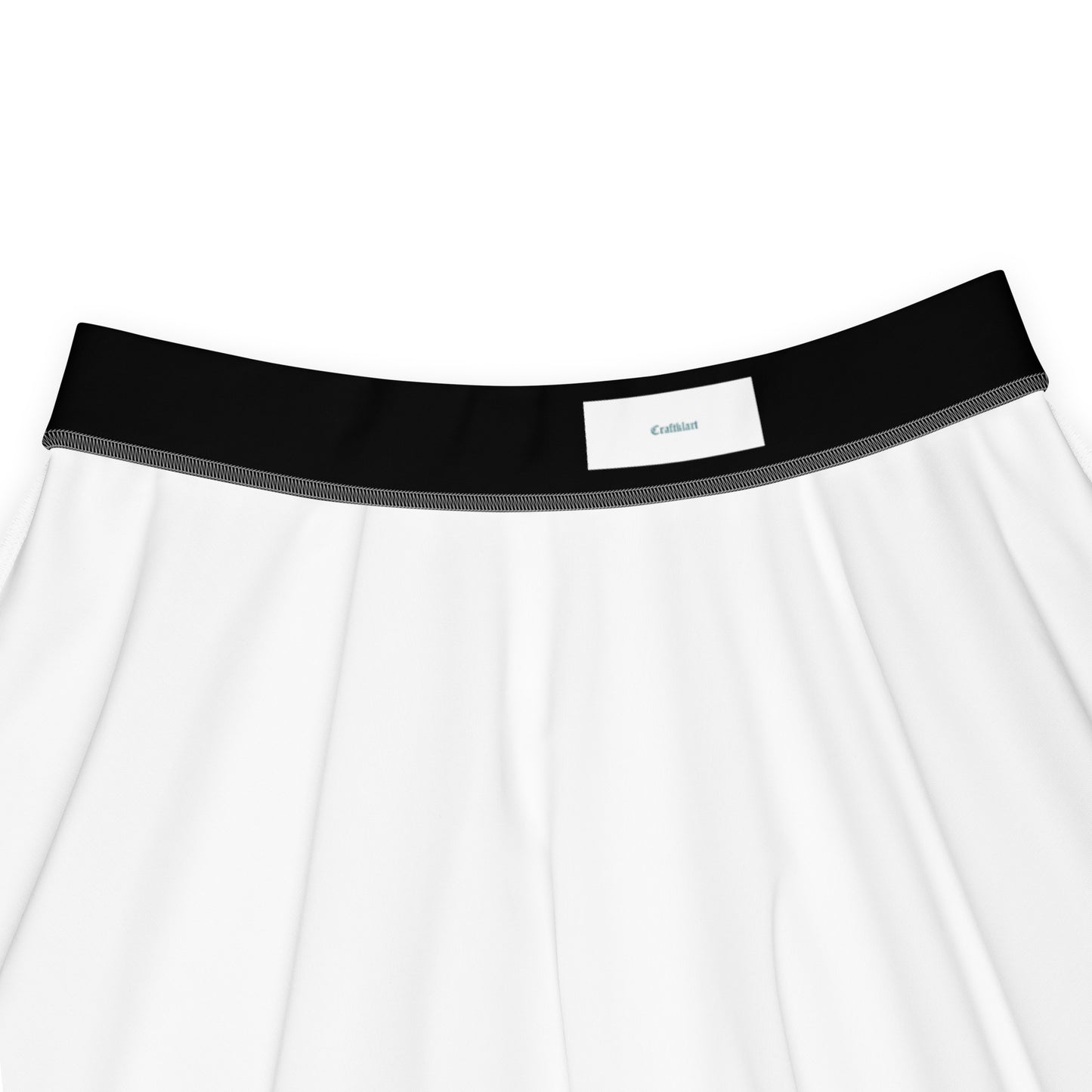 Black & Pink Rose Skater Skirt - Premium Skirt from Craftklart.store - Just $23.50! Shop now at Craftklart.store