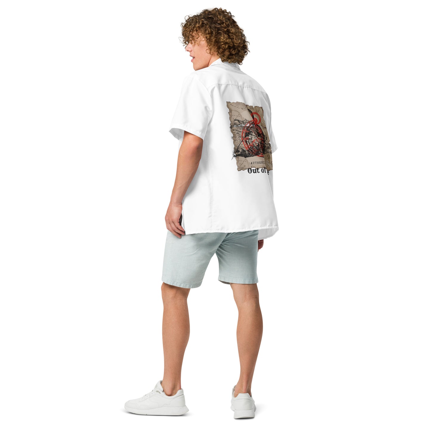 CKL Out of Time Button Shirt - Premium Shirt from Craftklart.store - Just $40! Shop now at Craftklart.store
