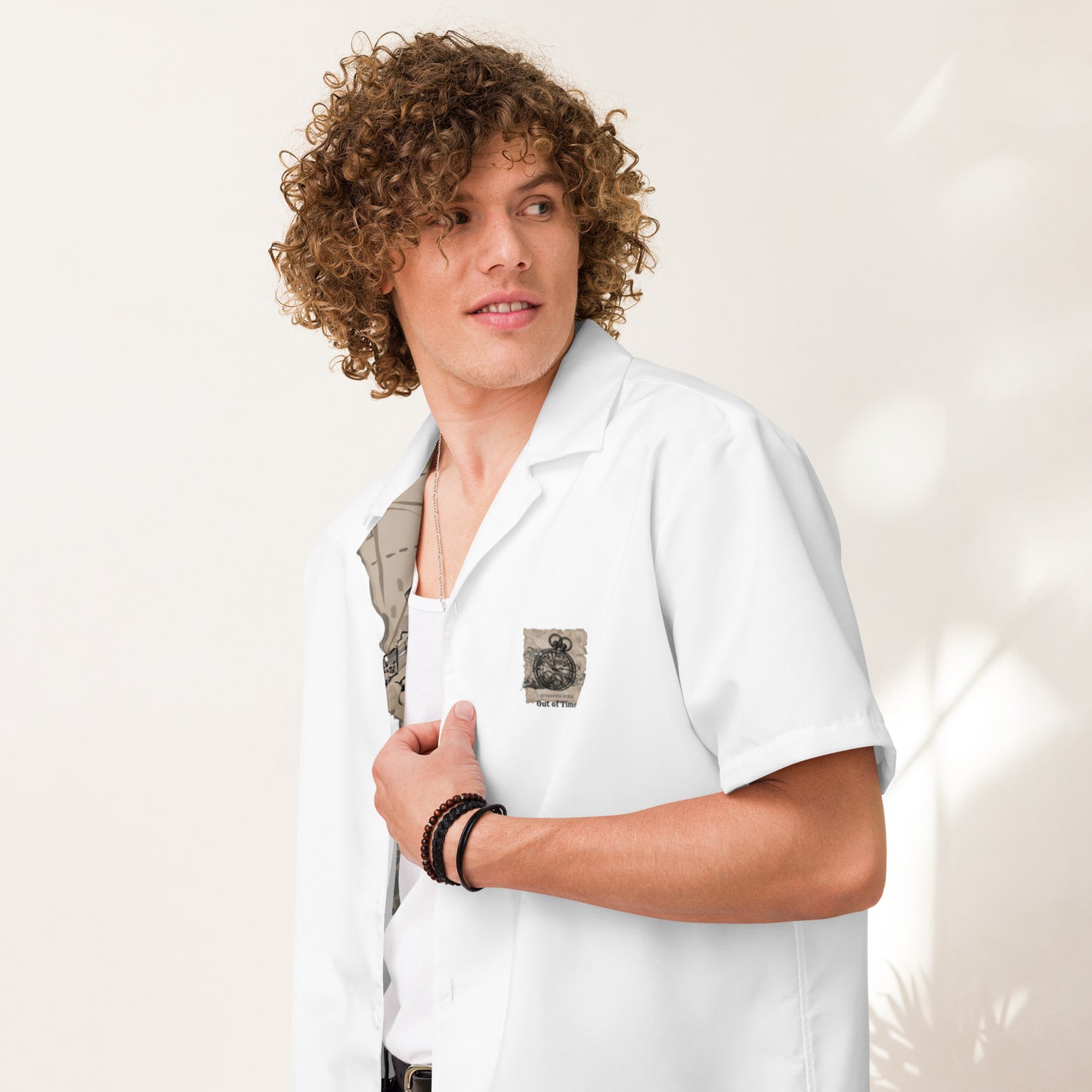 CKL Out of Time Button Shirt - Premium Shirt from Craftklart.store - Just $40! Shop now at Craftklart.store