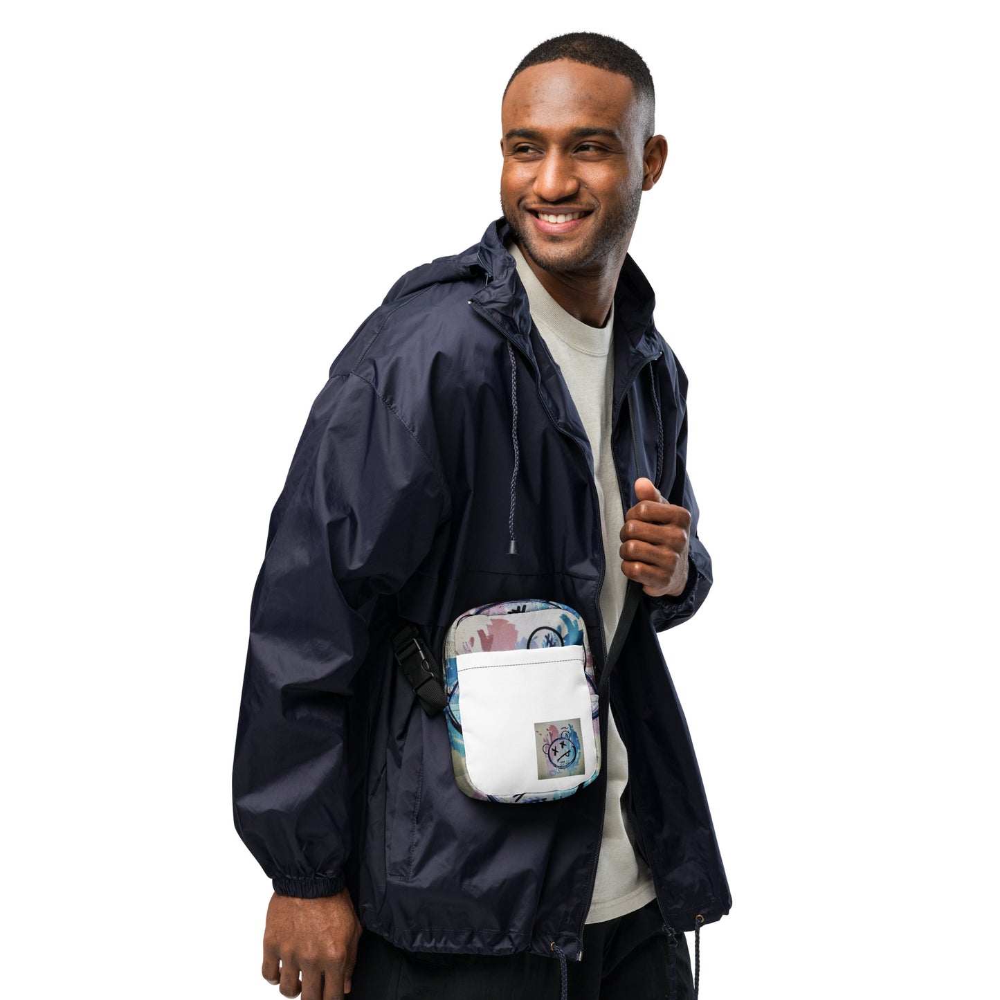 Streetwear Urban Styled Utility Crossbody Bag (White) - Premium Crossbody Bag from Craftklart.store - Just $22! Shop now at Craftklart.store