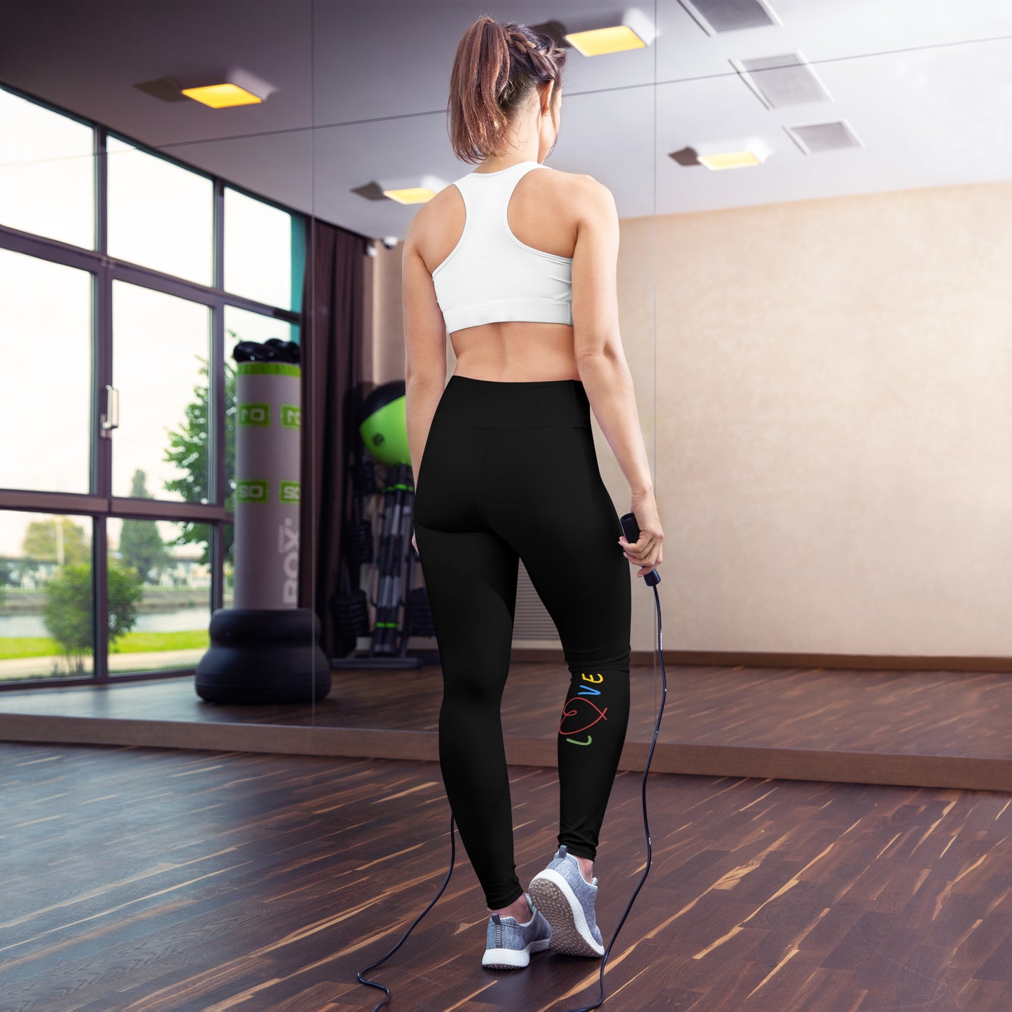 CKL Love Custom Yoga Leggings - Premium Leggings from Craftklart.store - Just $25! Shop now at Craftklart.store