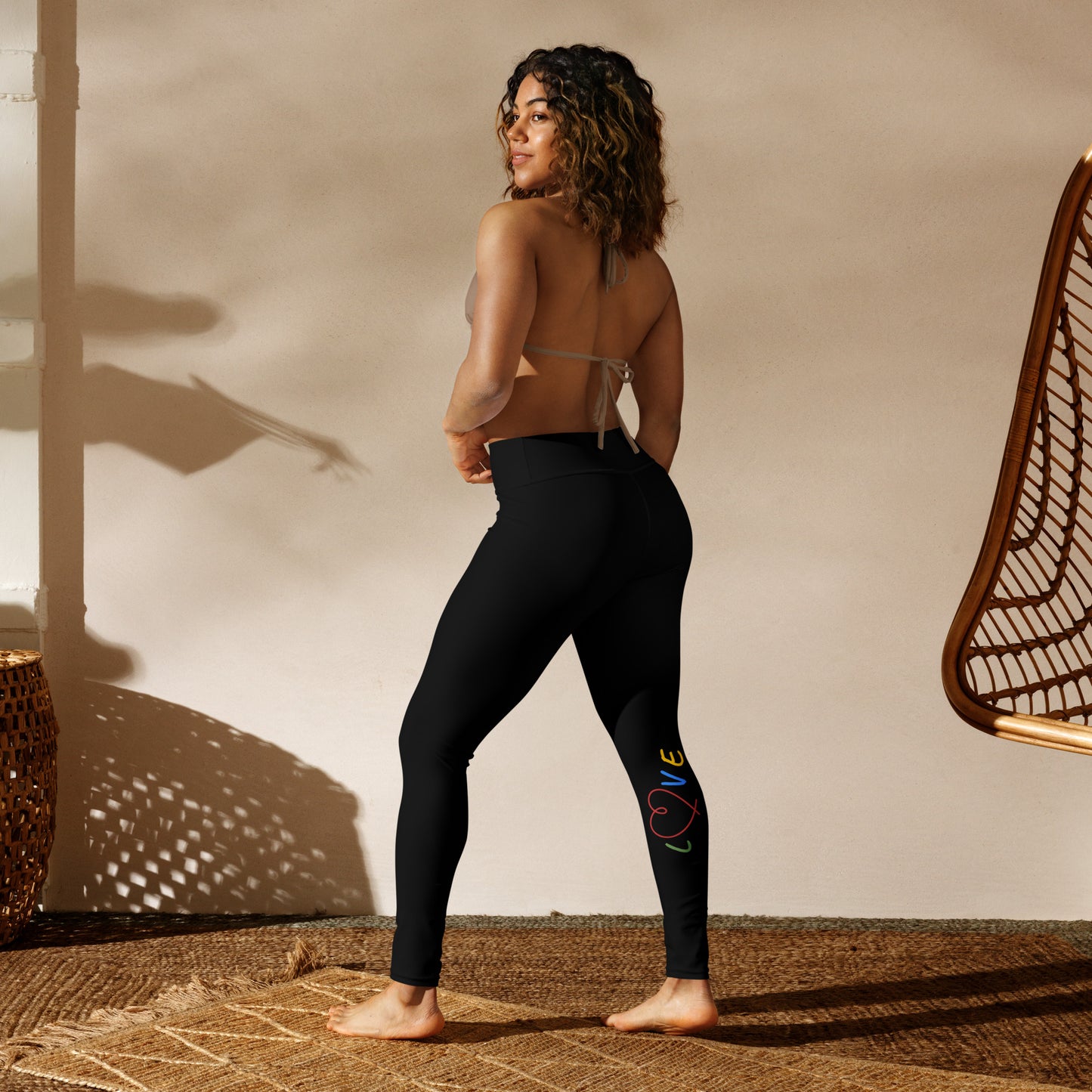 CKL Love Custom Yoga Leggings - Premium Leggings from Craftklart.store - Just $25! Shop now at Craftklart.store