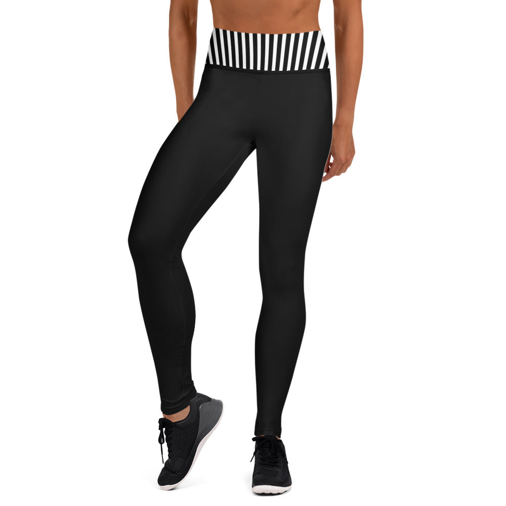Black Yoga Leggings - Premium Leggings from Craftklart.store - Just $26! Shop now at Craftklart.store