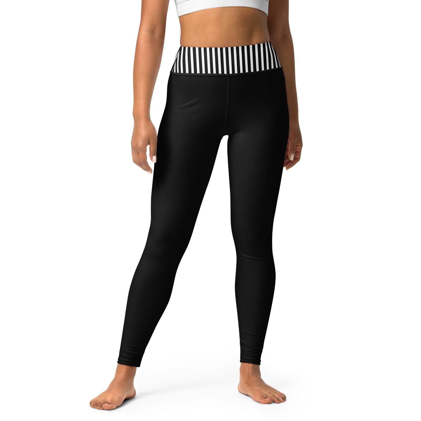 Black Yoga Leggings - Premium Leggings from Craftklart.store - Just $26! Shop now at Craftklart.store