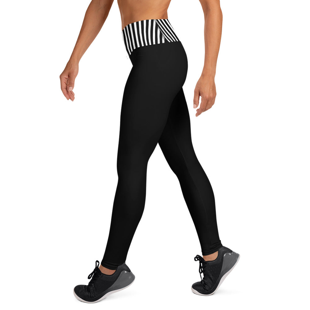 Black Yoga Leggings - Premium Leggings from Craftklart.store - Just $26! Shop now at Craftklart.store