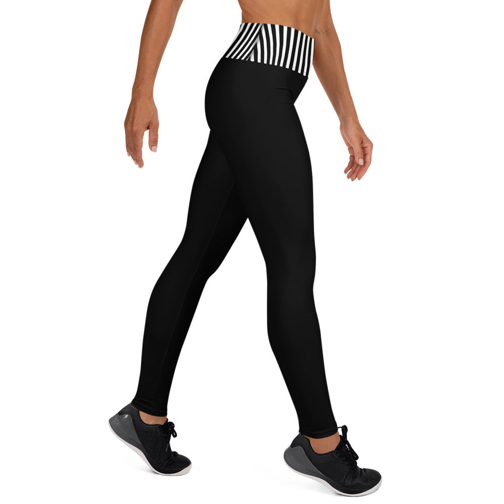 Black Yoga Leggings - Premium Leggings from Craftklart.store - Just $26! Shop now at Craftklart.store