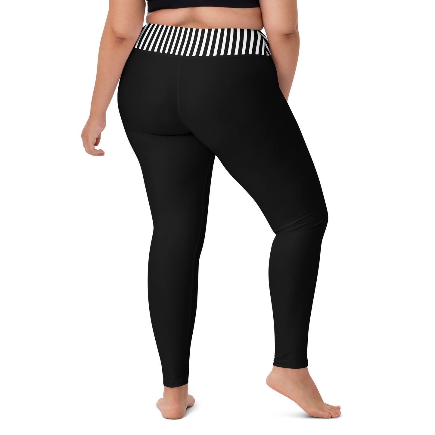 Black Yoga Leggings - Premium Leggings from Craftklart.store - Just $26! Shop now at Craftklart.store
