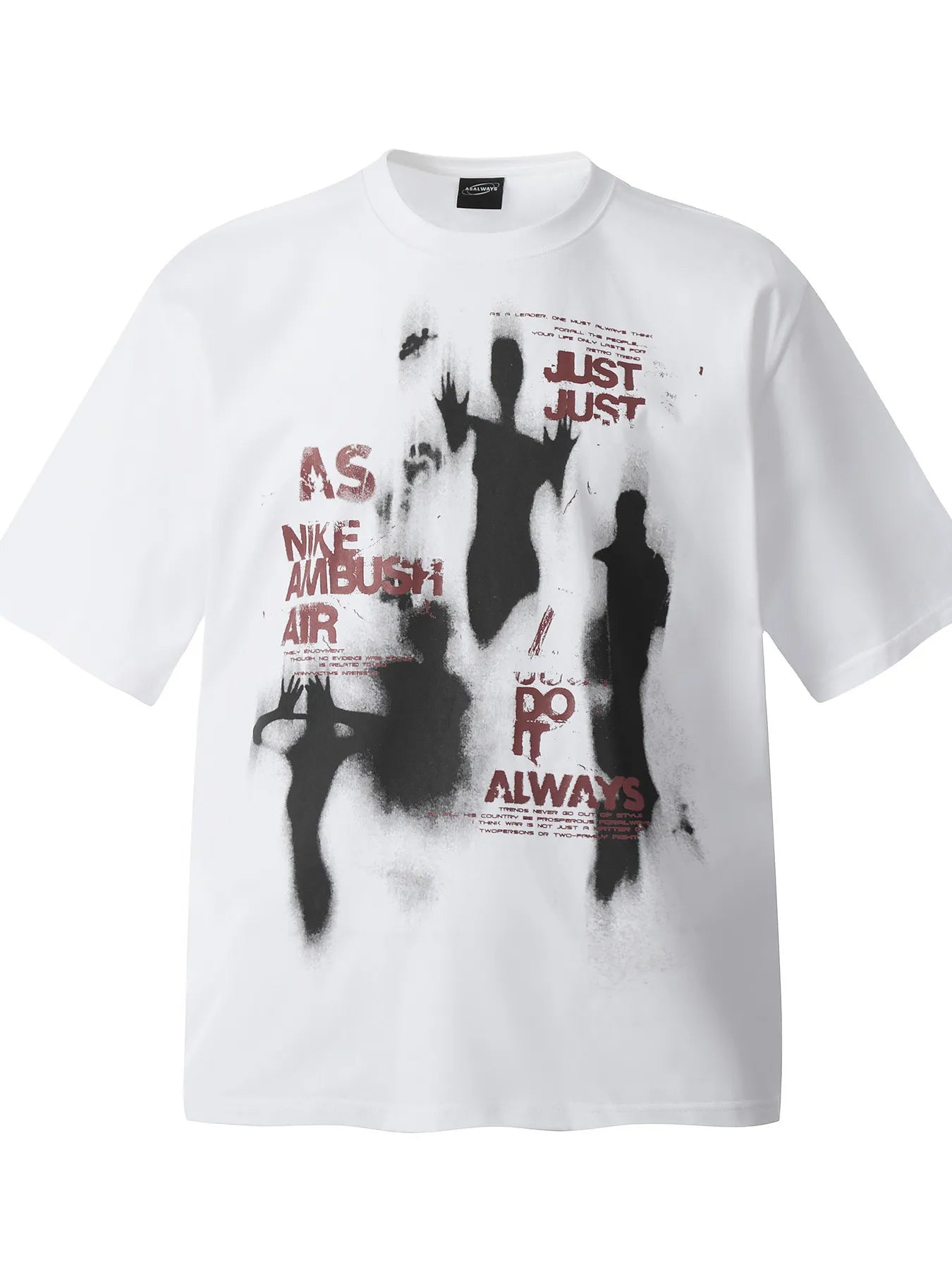 Men's Urban Graffiti Graphic Oversized T-Shirt - Premium T-Shirt from Trendsi - Just $30.65! Shop now at Craftklart.store