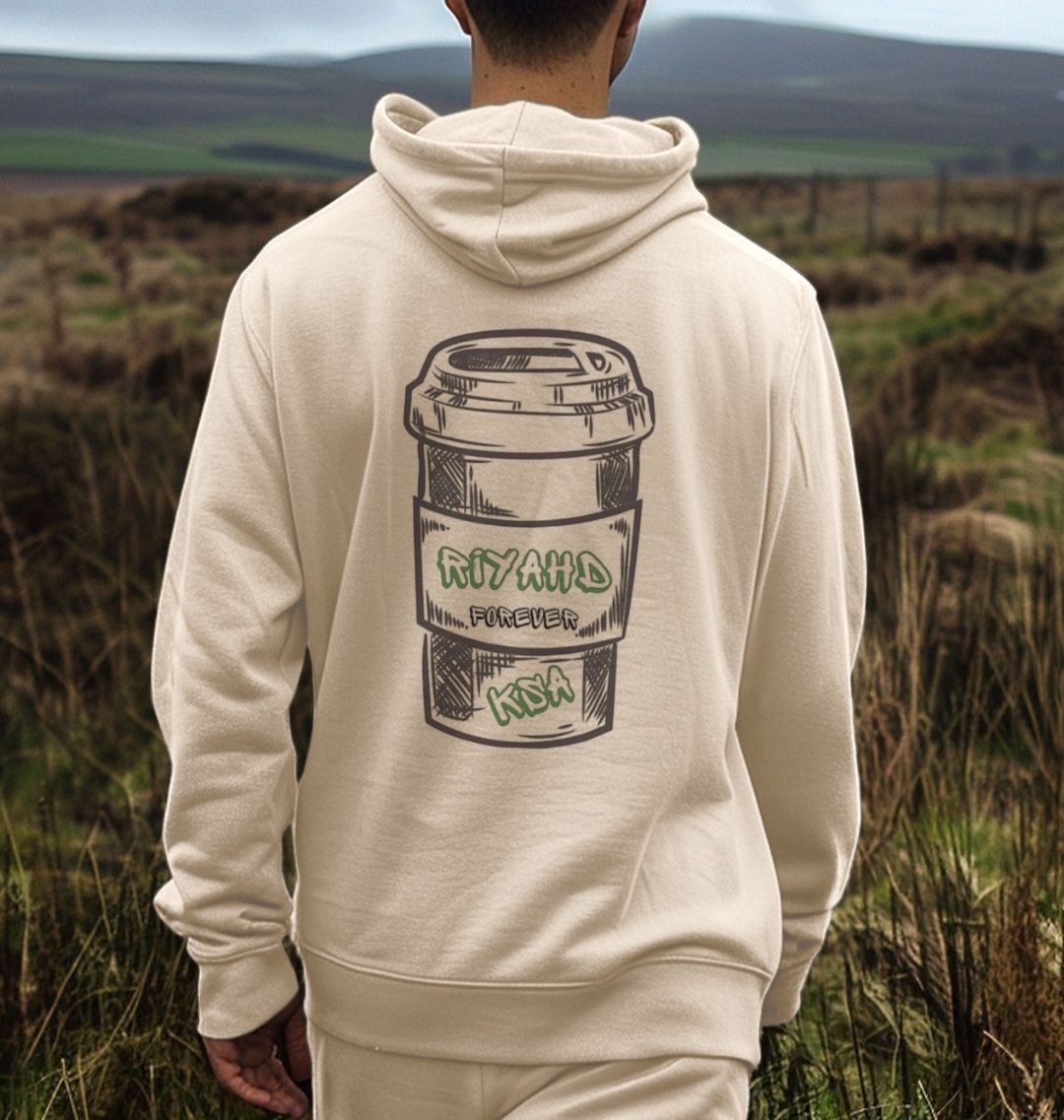 Hoodie Men - Coffee - Premium Hoodie from Craftklart.store - Just $45! Shop now at Craftklart.store