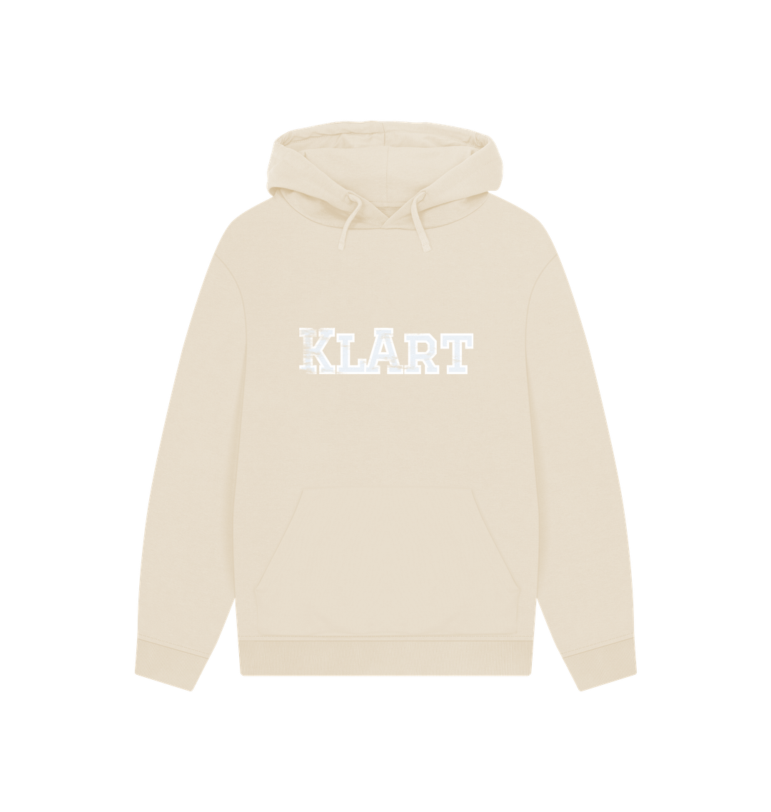 Oat Printed Hoody Front