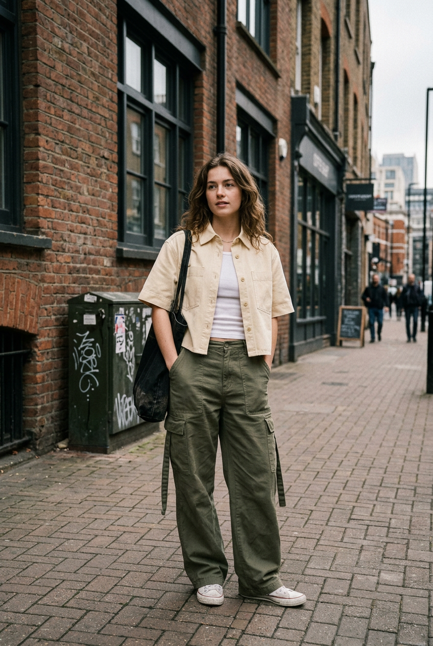 Dayform Cropped Shirt