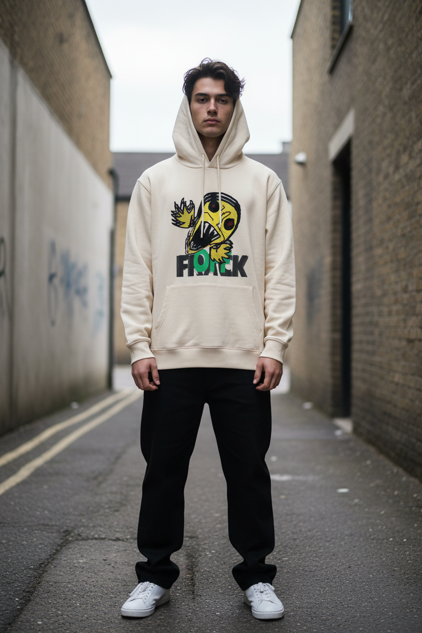 Frack Hoodie | Minimalist Streetwear | Craftklart