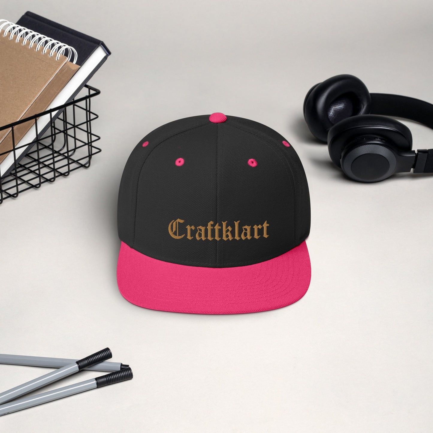Craftklart Snapback Hat - Premium Cap from Craftklart.store - Just $17.95! Shop now at Craftklart.store