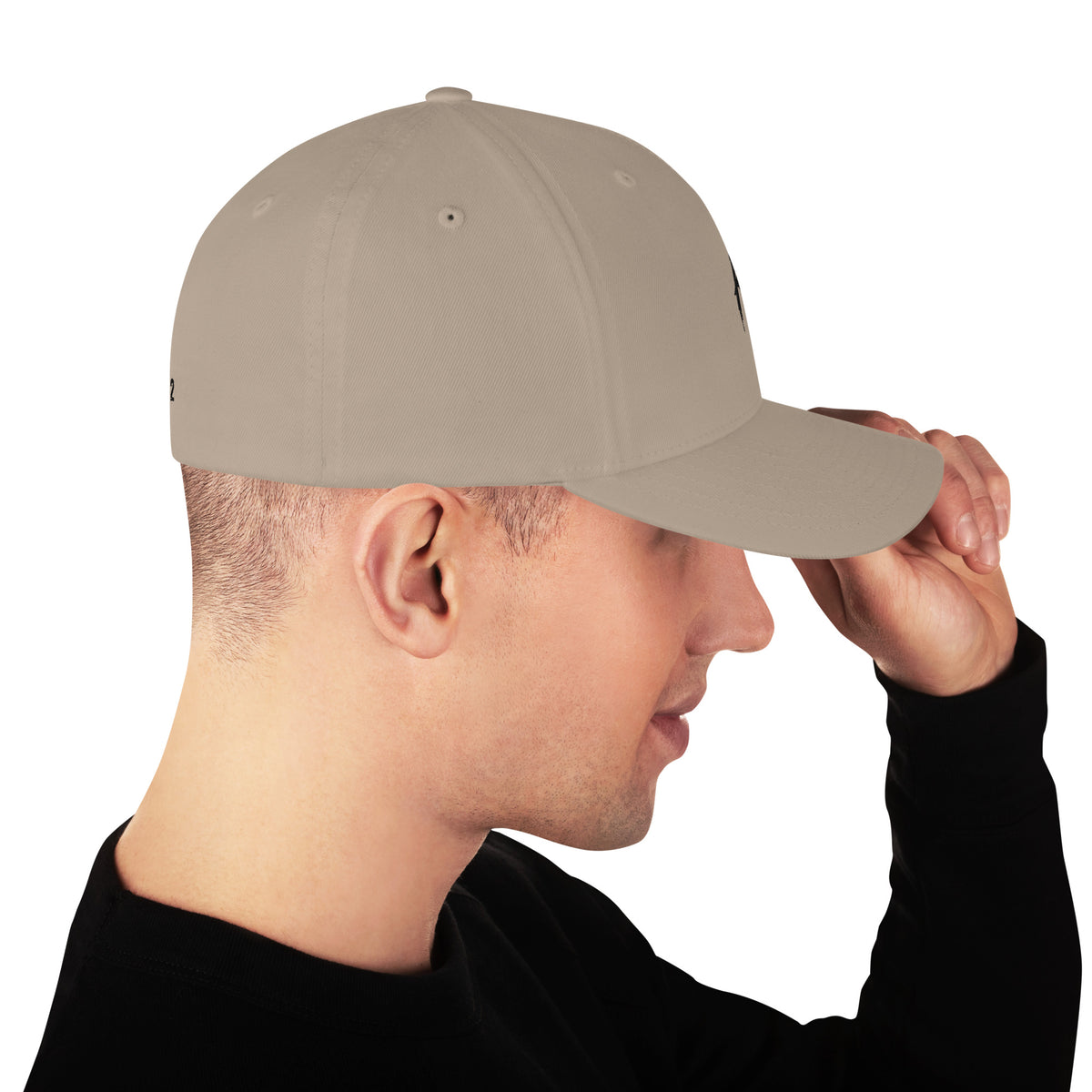ODMPOD Urban Form UNSEEN Tones structured twill cap in khaki, closed-back design, casual accessories for everyday wear.