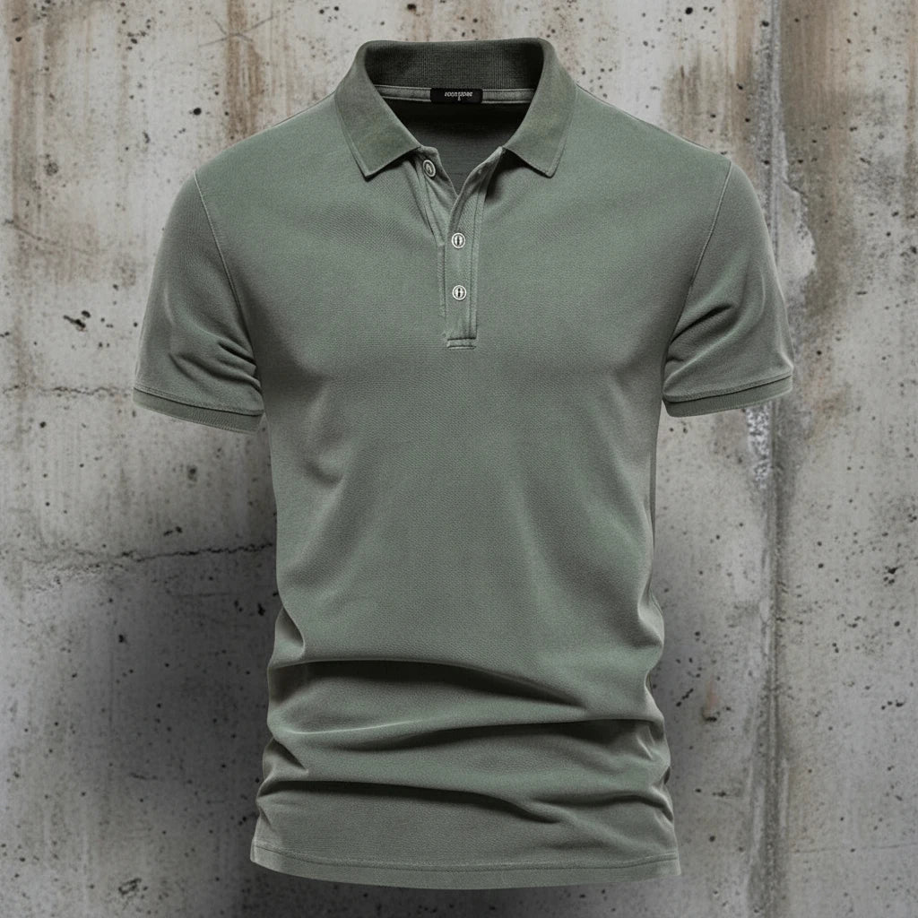Quiet Authority Polo – Solid Colour | Minimalist Streetwear | Craftklart