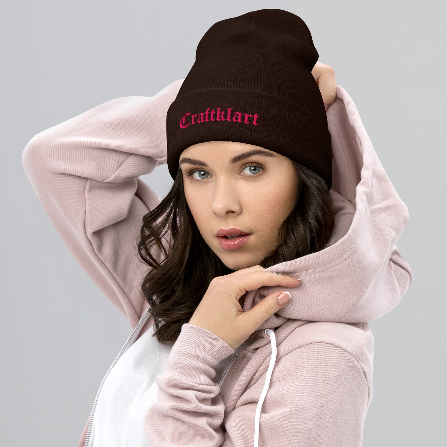 Crafklart Cuffed Beanie - Premium Beanie from Craftklart.store - Just $22! Shop now at Craftklart.store