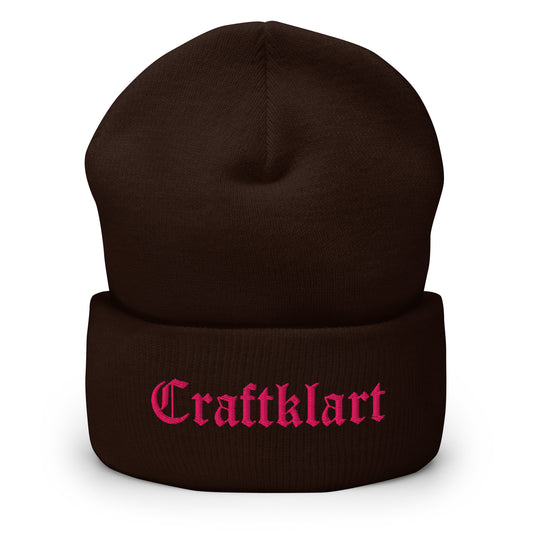 Craftklart Cuffed Beanie - Premium Beanie from Craftklart.store - Just $16.29! Shop now at Craftklart.store