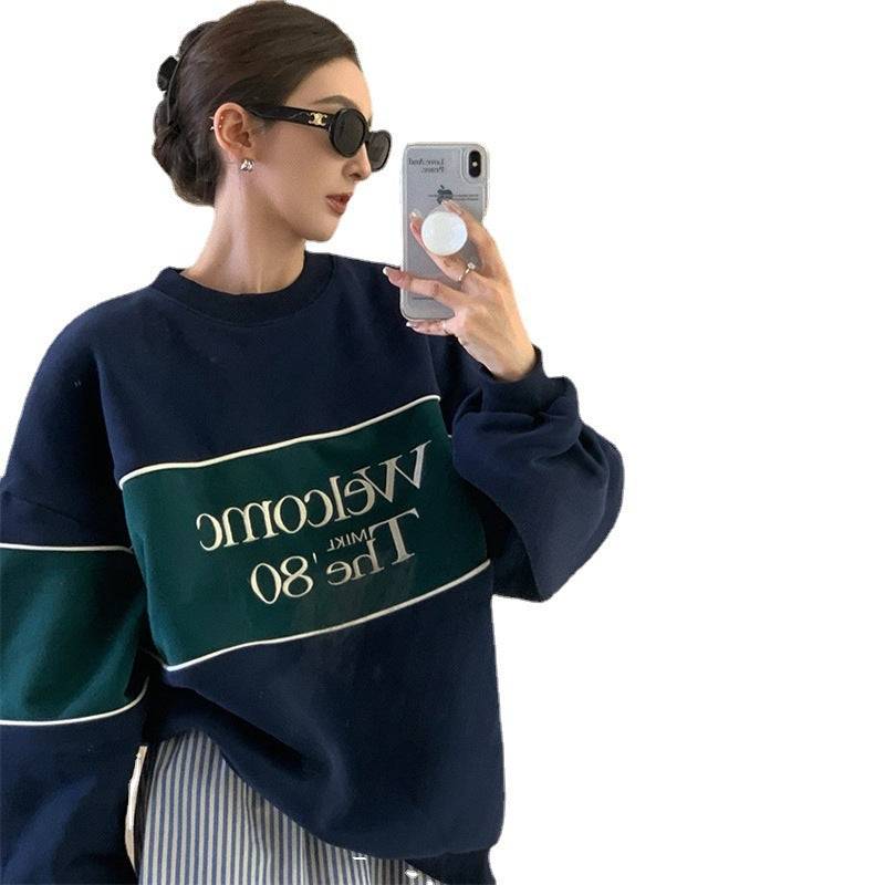 Round Neck Casual Padded Sweater Jacket Female | Minimalist Streetwear | Craftklart