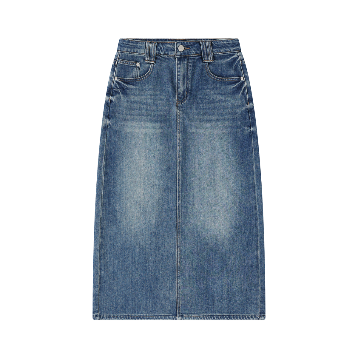 Urban K Washed Denim Skirt