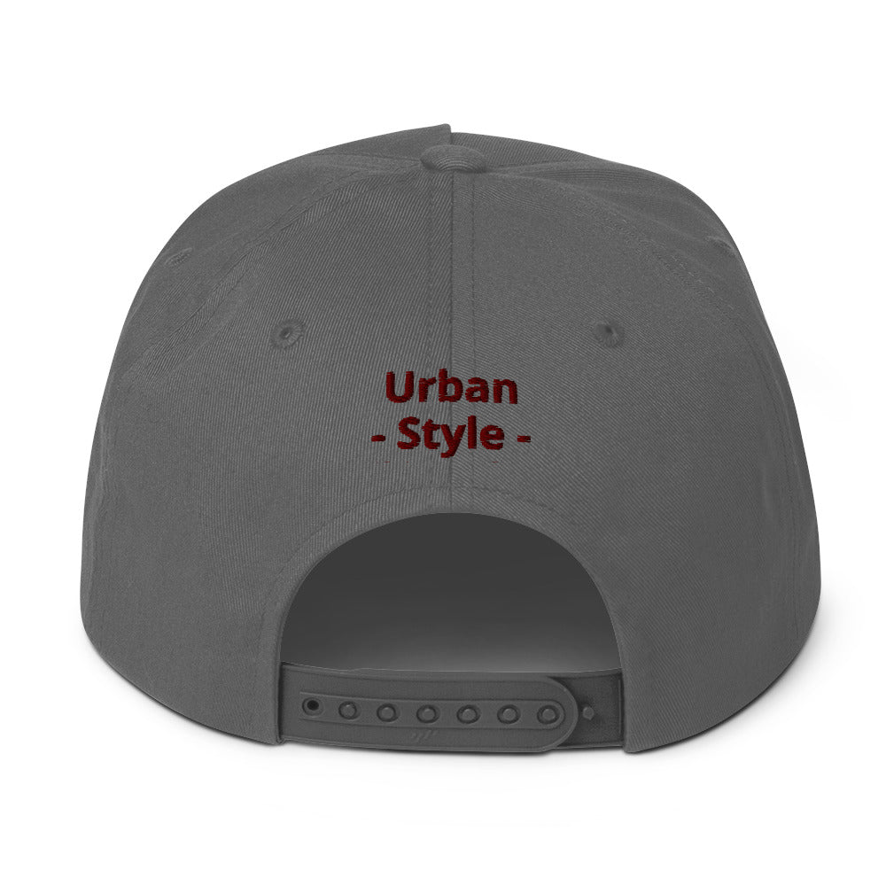 Urban Streetwear Flat Bill Cap - Premium Cap from Craftklart.store - Just $19.95! Shop now at Craftklart.store