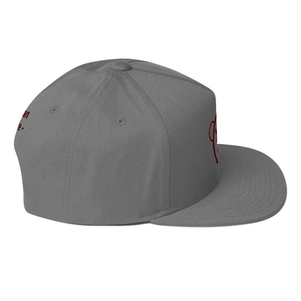 Urban Streetwear Flat Bill Cap - Premium Cap from Craftklart.store - Just $19.95! Shop now at Craftklart.store