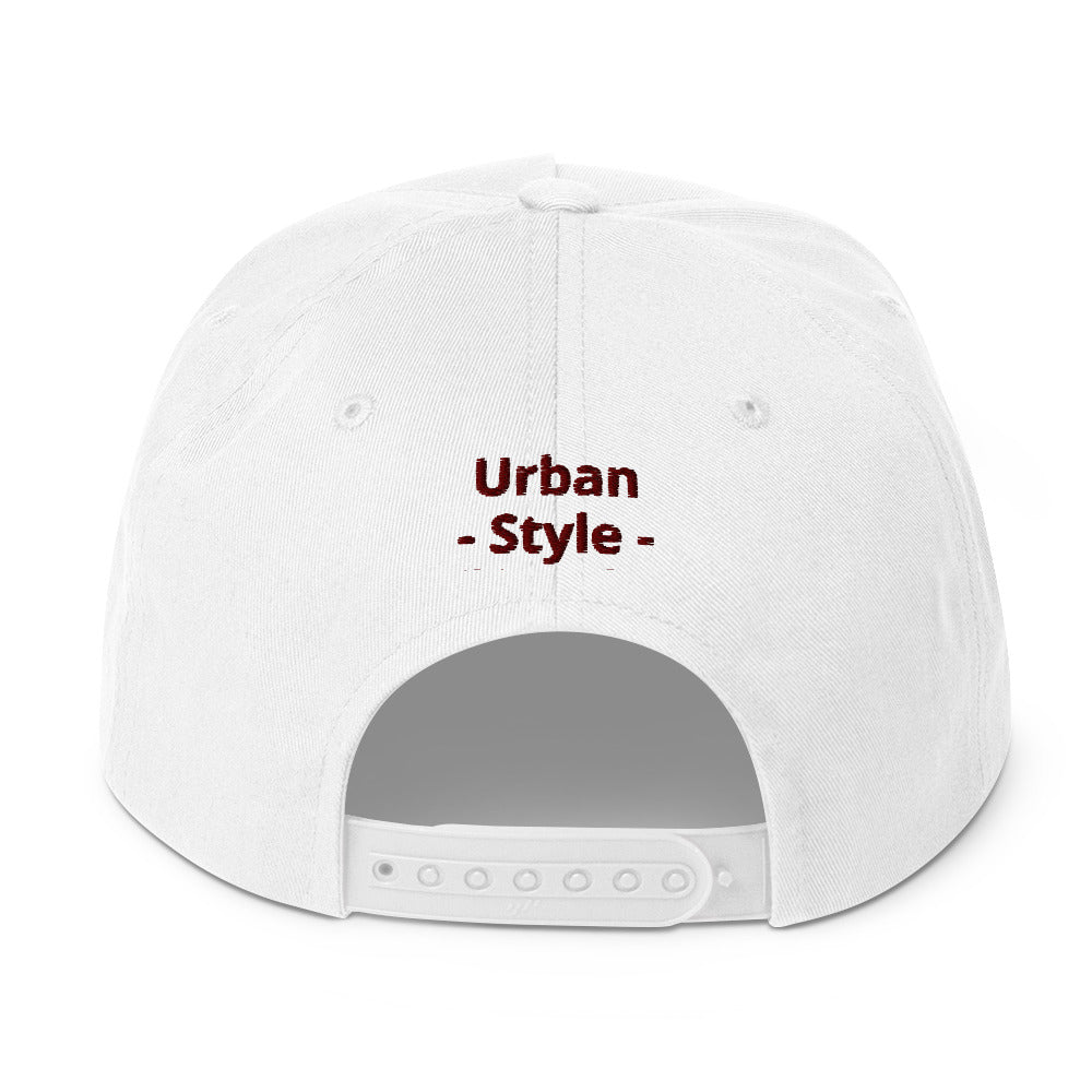 Urban Streetwear Flat Bill Cap - Premium Cap from Craftklart.store - Just $19.95! Shop now at Craftklart.store