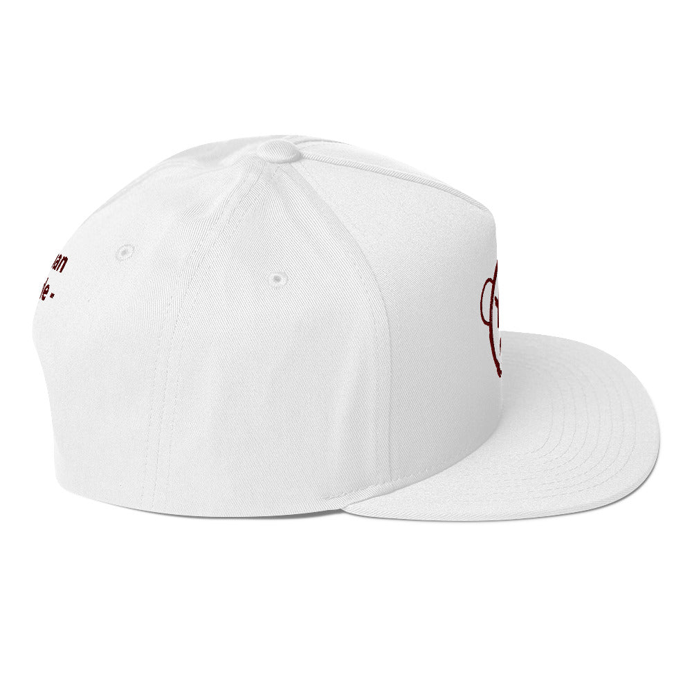 Urban Streetwear Flat Bill Cap - Premium Cap from Craftklart.store - Just $19.95! Shop now at Craftklart.store