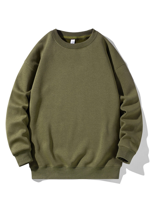 Men's Round Neck Long Sleeve Sweatshirt - Craftklart.store