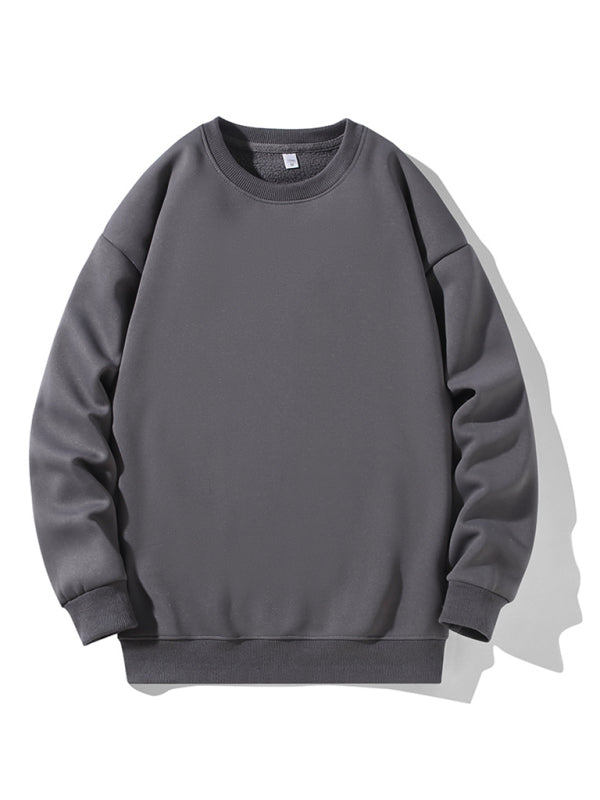 Men's Round Neck Long Sleeve Sweatshirt - Craftklart.store