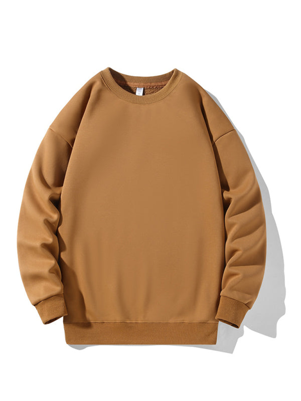 Men's Round Neck Long Sleeve Sweatshirt - Craftklart.store
