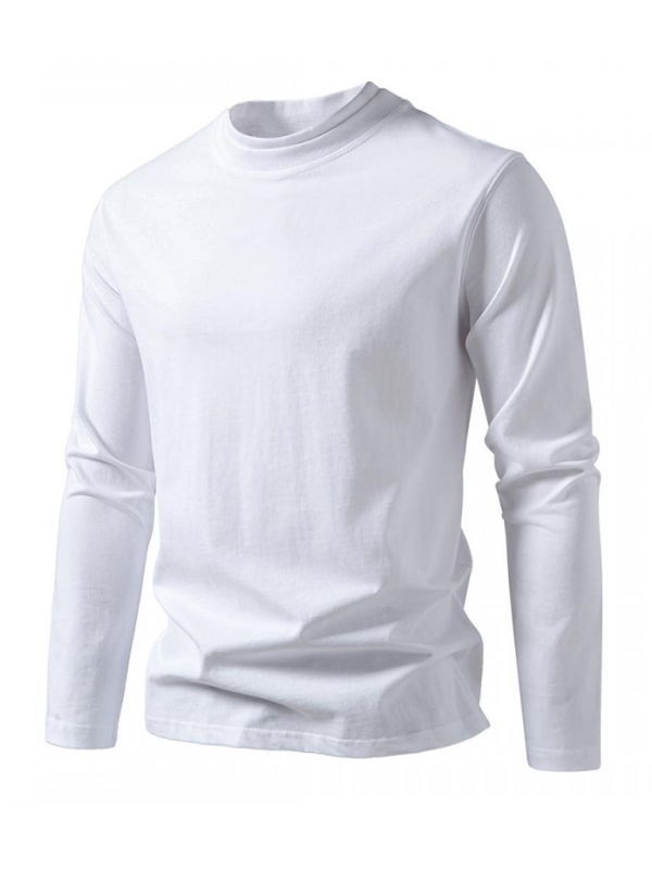 Double-layer Half-collar Design Long-sleeved T-shirt - Premium Sweater from Craftklart Dropship - Just $14.98! Shop now at Craftklart.store