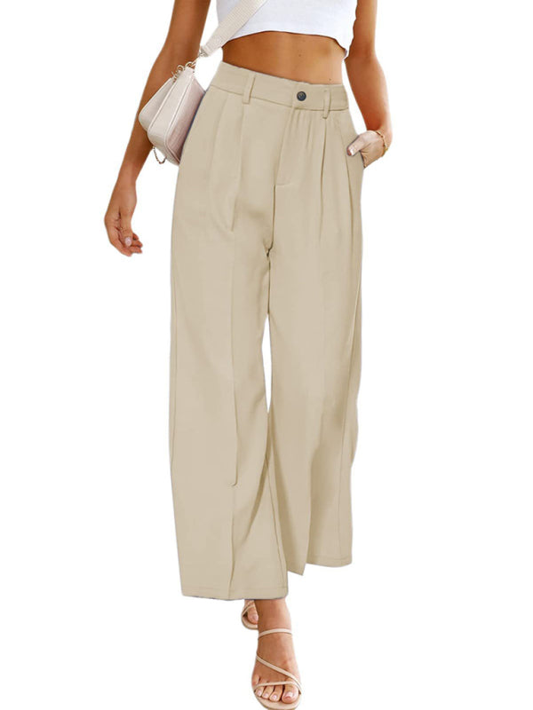 Women's Casual Wide Leg Dress Pants - Premium Pants from kakaclo - Just $15.44! Shop now at Craftklart.store