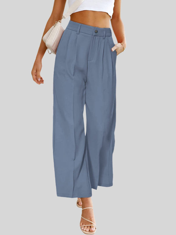 Women's Casual Wide Leg Dress Pants - Premium Pants from kakaclo - Just $15.44! Shop now at Craftklart.store