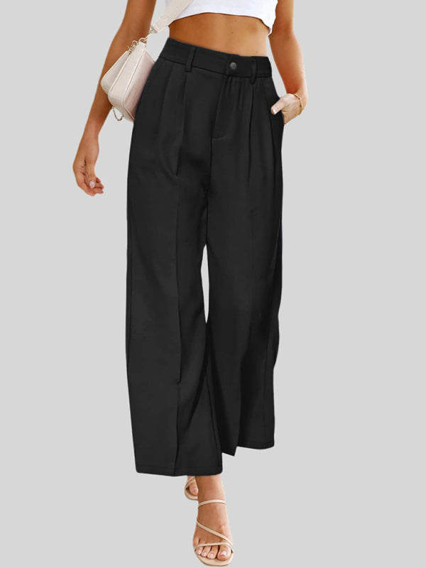 Women's Casual Wide Leg Dress Pants - Premium Pants from kakaclo - Just $15.44! Shop now at Craftklart.store
