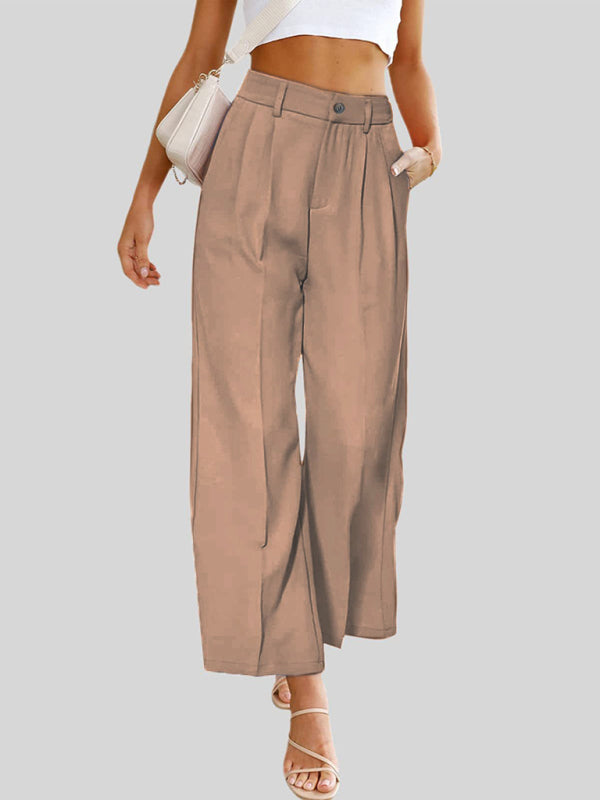 Women's Casual Wide Leg Dress Pants - Premium Pants from kakaclo - Just $15.44! Shop now at Craftklart.store