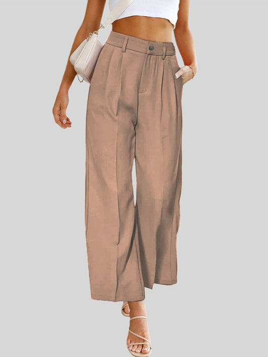Women's Casual Wide Leg Dress Pants - Premium Pants from kakaclo - Just $15.44! Shop now at Craftklart.store