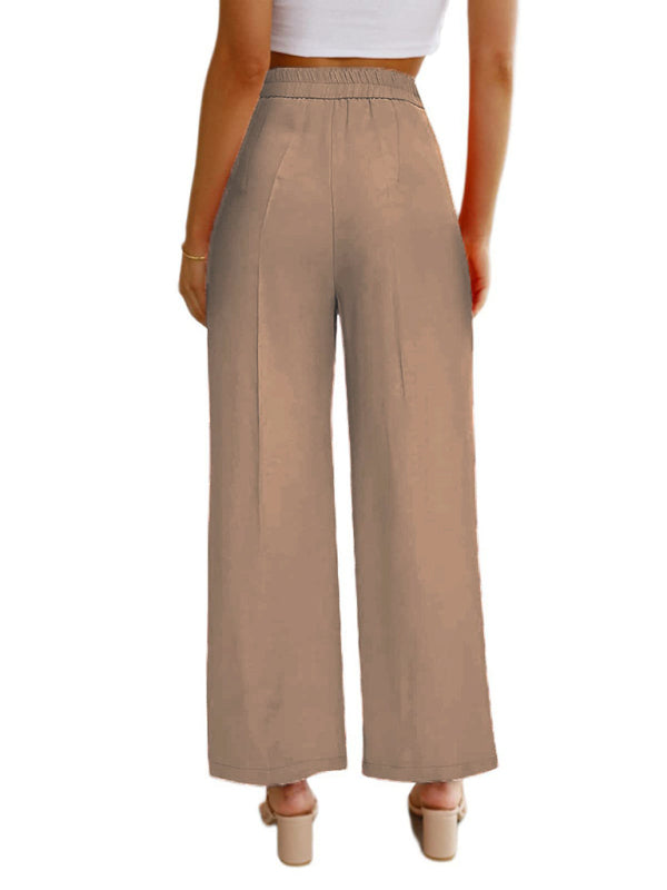 Women's Casual Wide Leg Dress Pants - Premium Pants from kakaclo - Just $15.44! Shop now at Craftklart.store