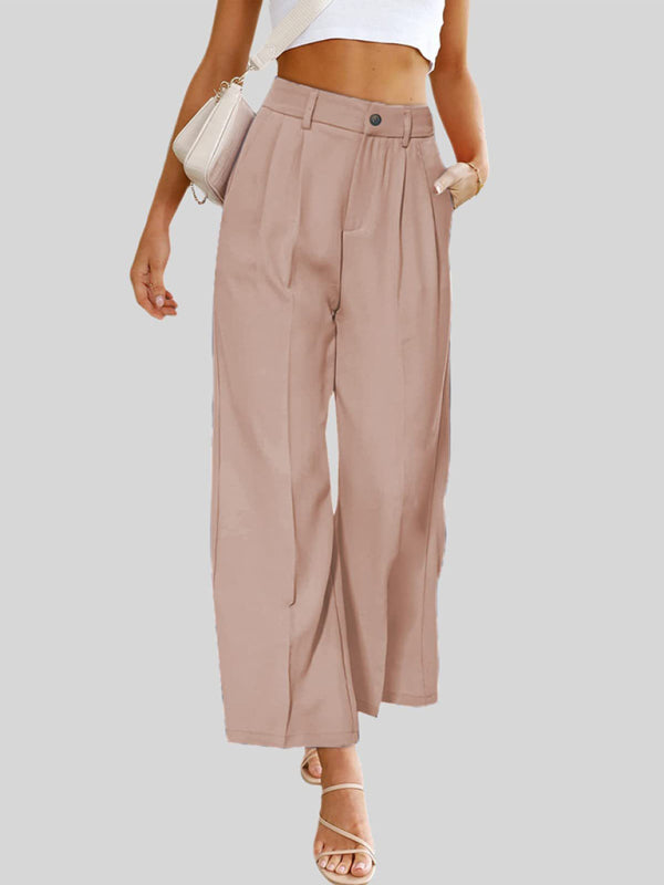 Women's Casual Wide Leg Dress Pants - Premium Pants from kakaclo - Just $15.44! Shop now at Craftklart.store