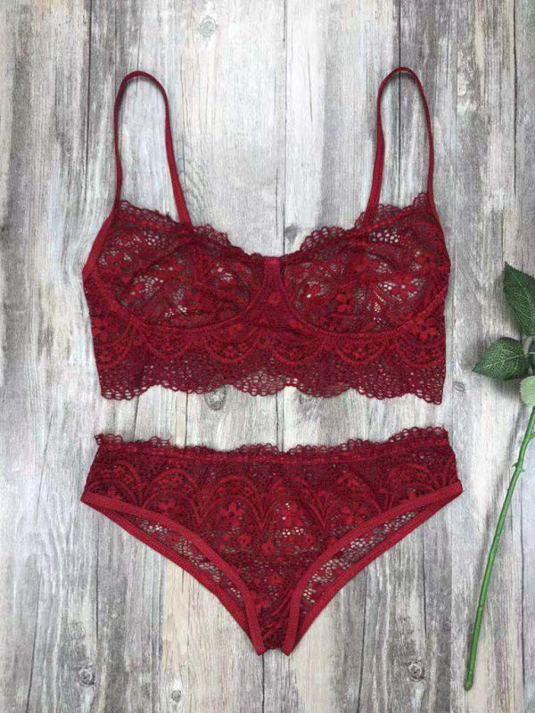 New Lace Seductive Lingerie Set