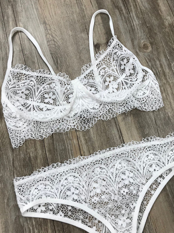 New Lace Seductive Lingerie Set