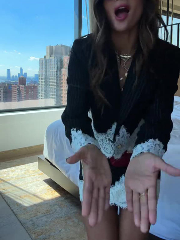 New Style Urban Fashion Patchwork Suit - Craftklart.store